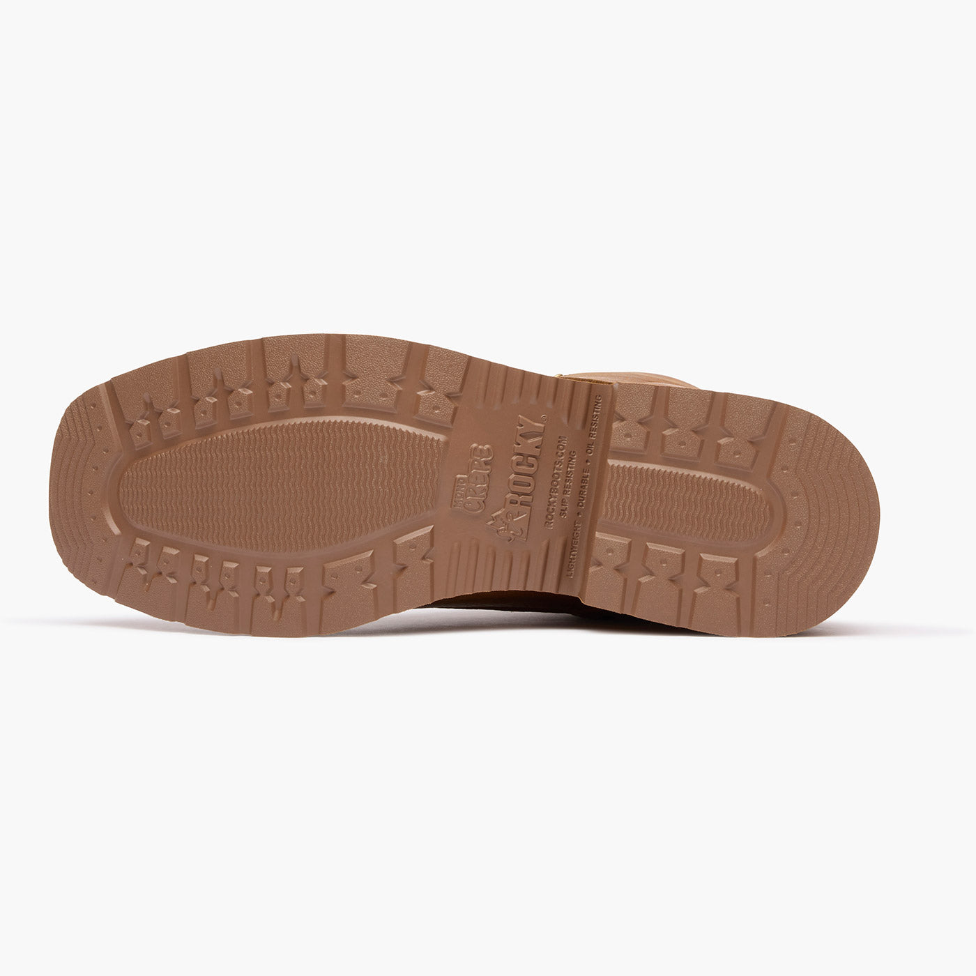 "Rocky MonoCrepe 8" Waterproof Western Boot - outsole"