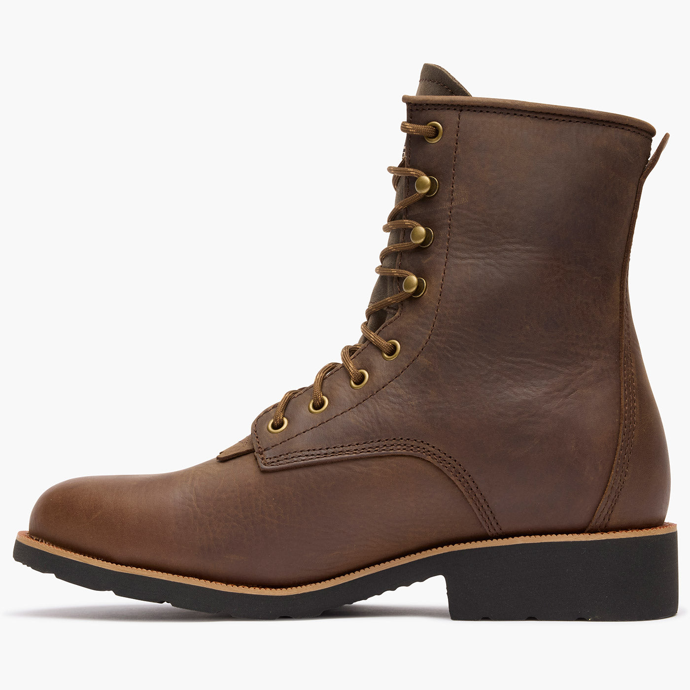 "Rocky MonoCrepe 8" Steel Toe Western Boot - profile"