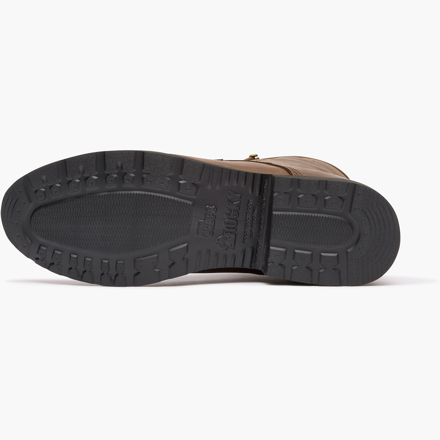 "Rocky MonoCrepe 8" Steel Toe Western Boot - outsole"