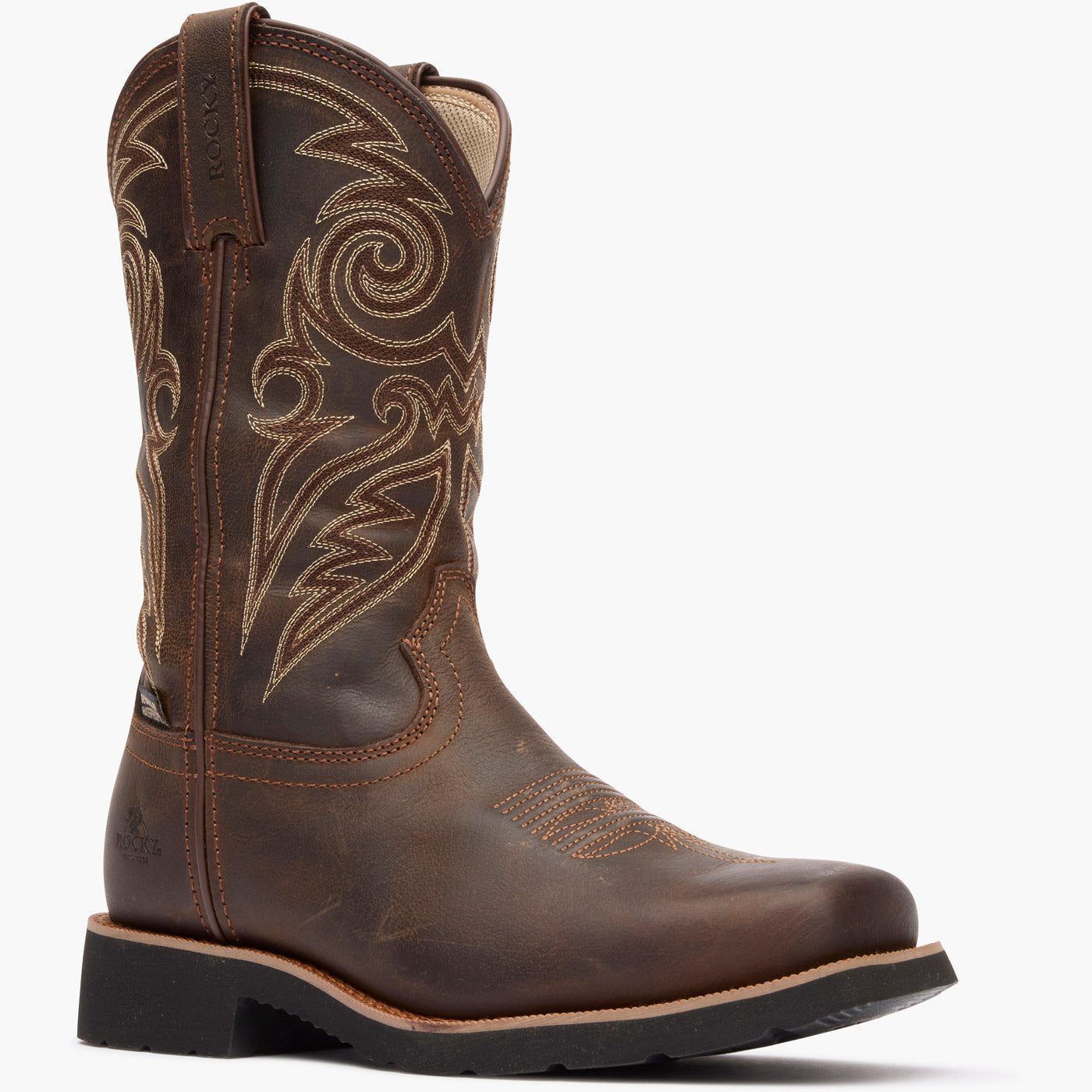 Rocky Women's MonoCrepe 11” Steel Toe Western Boot – Rocky Boots