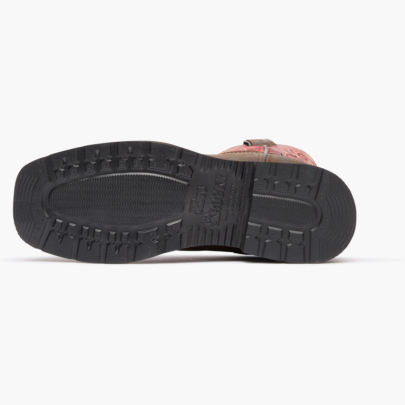 "Rocky Women's MonoCrepe 11" Steel Toe Western Boot - outsole"