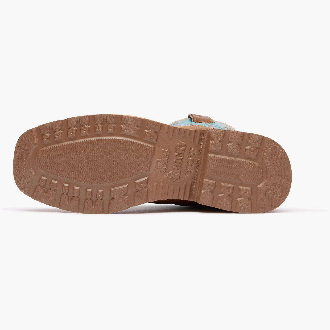 "Rocky Women's MonoCrepe 11" Waterproof Western Boot - outsole"