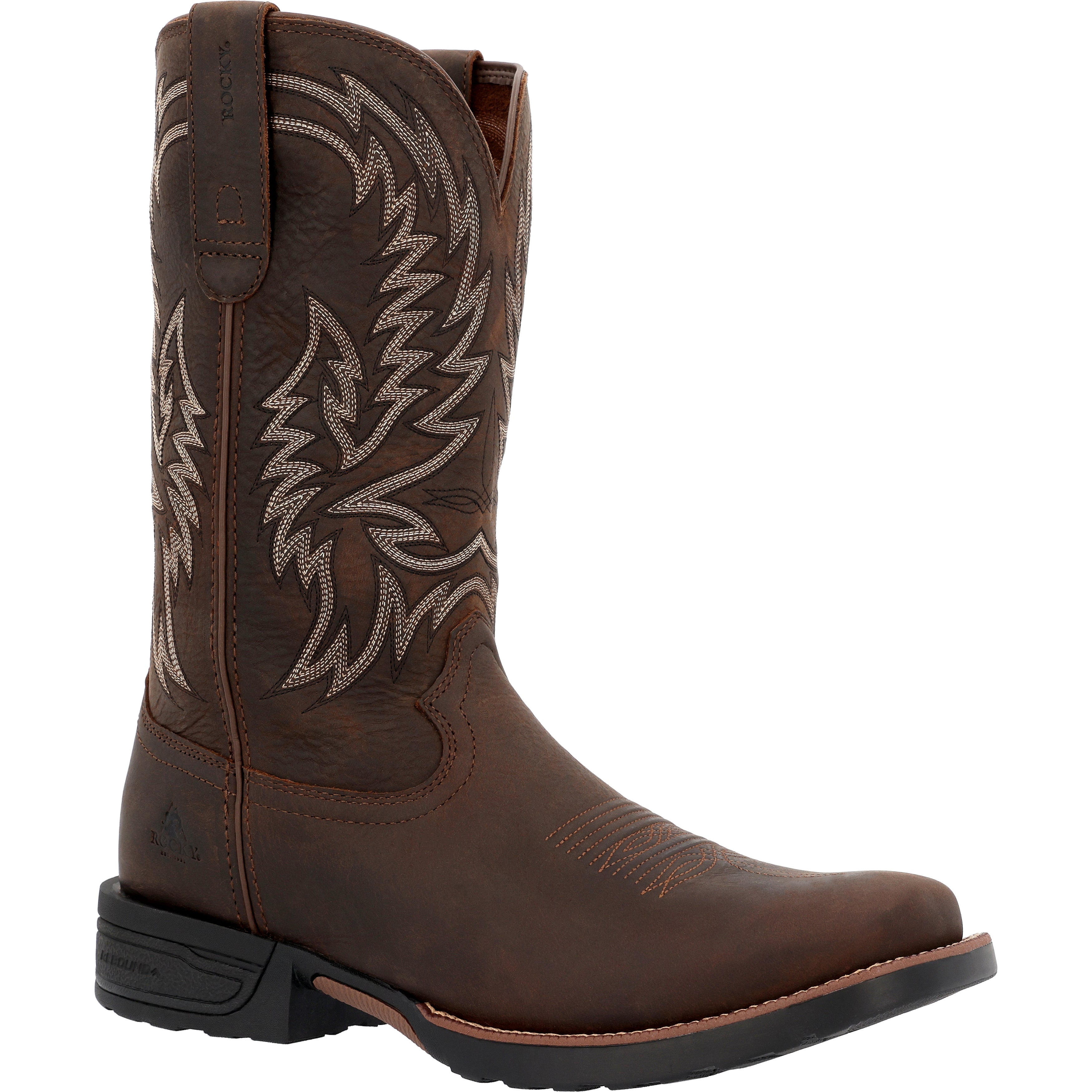 Rocky Bronco Western Boots