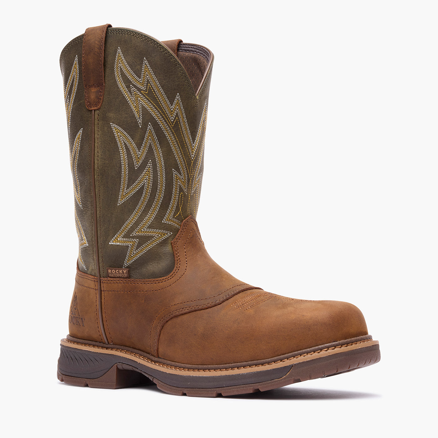 Rocky Ride LTE Carbon Toe Western Boot – Rocky Boots