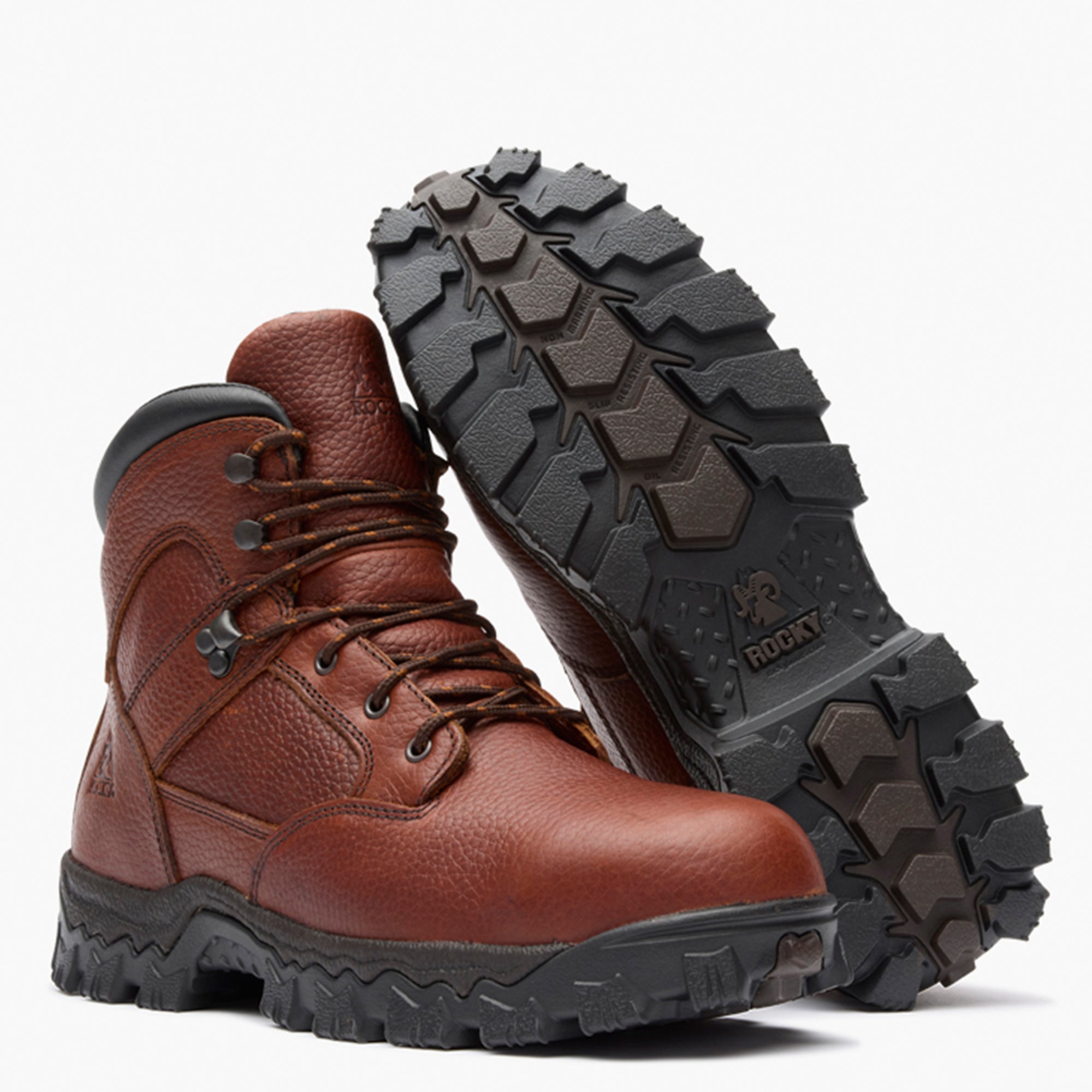 Rocky Waterproof Steel Toe Work Boot