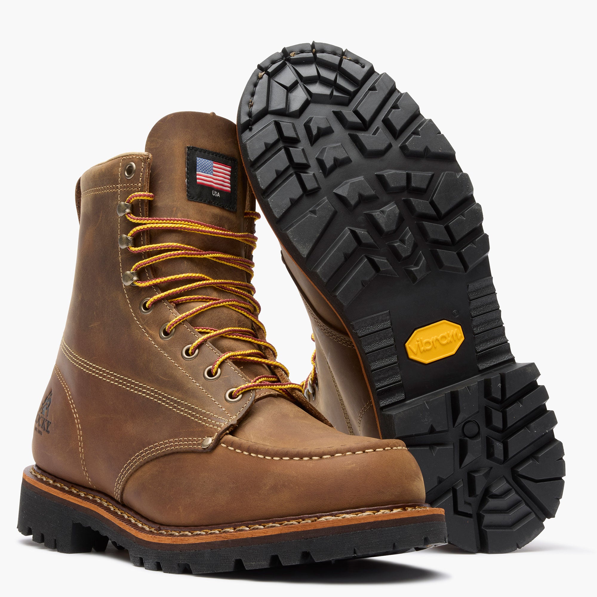 Rocky Heritage 32 USA-Made Work Boot
