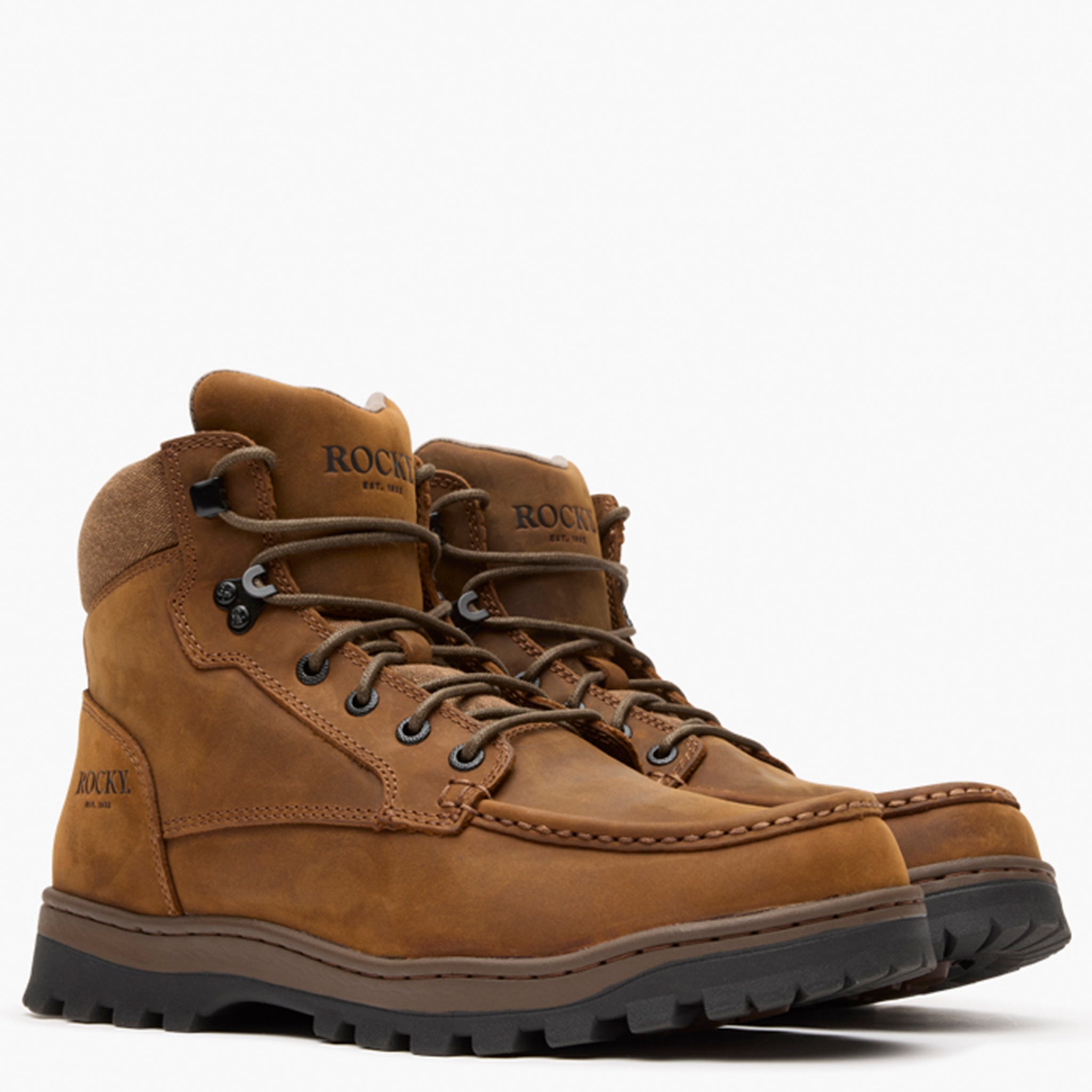 Rocky Outback LTE Mocc Toe Hiker Outdoor Boot