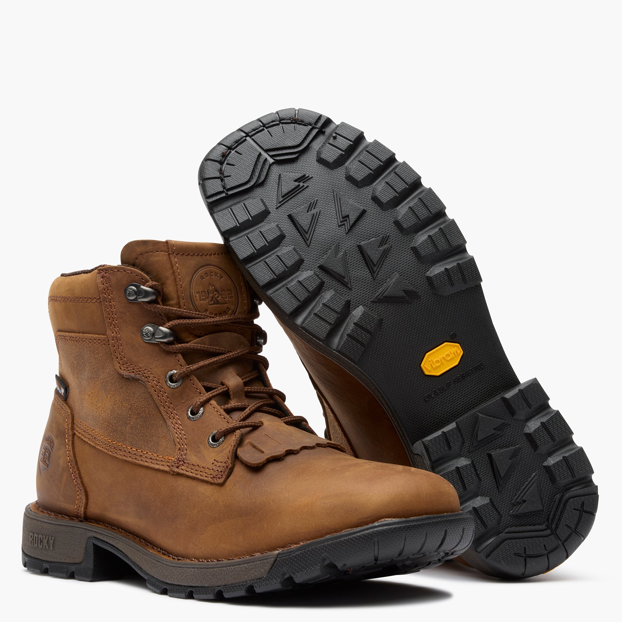 Rocky Legacy 32 Waterproof Western Lacer