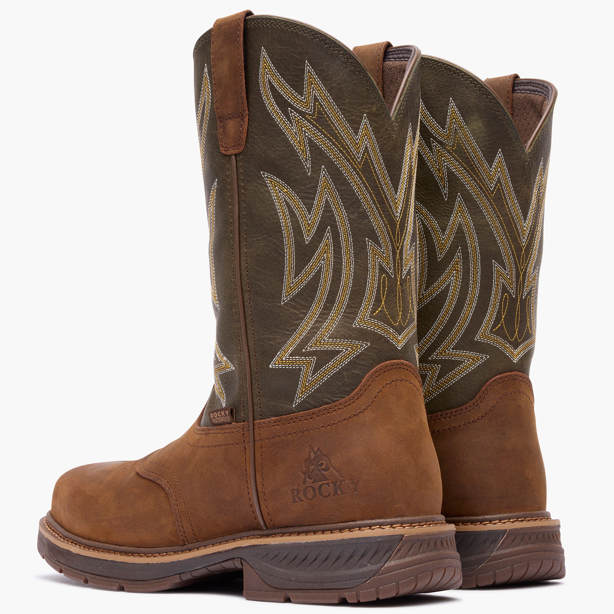 Rocky Ride LTE Carbon Toe Western Boot