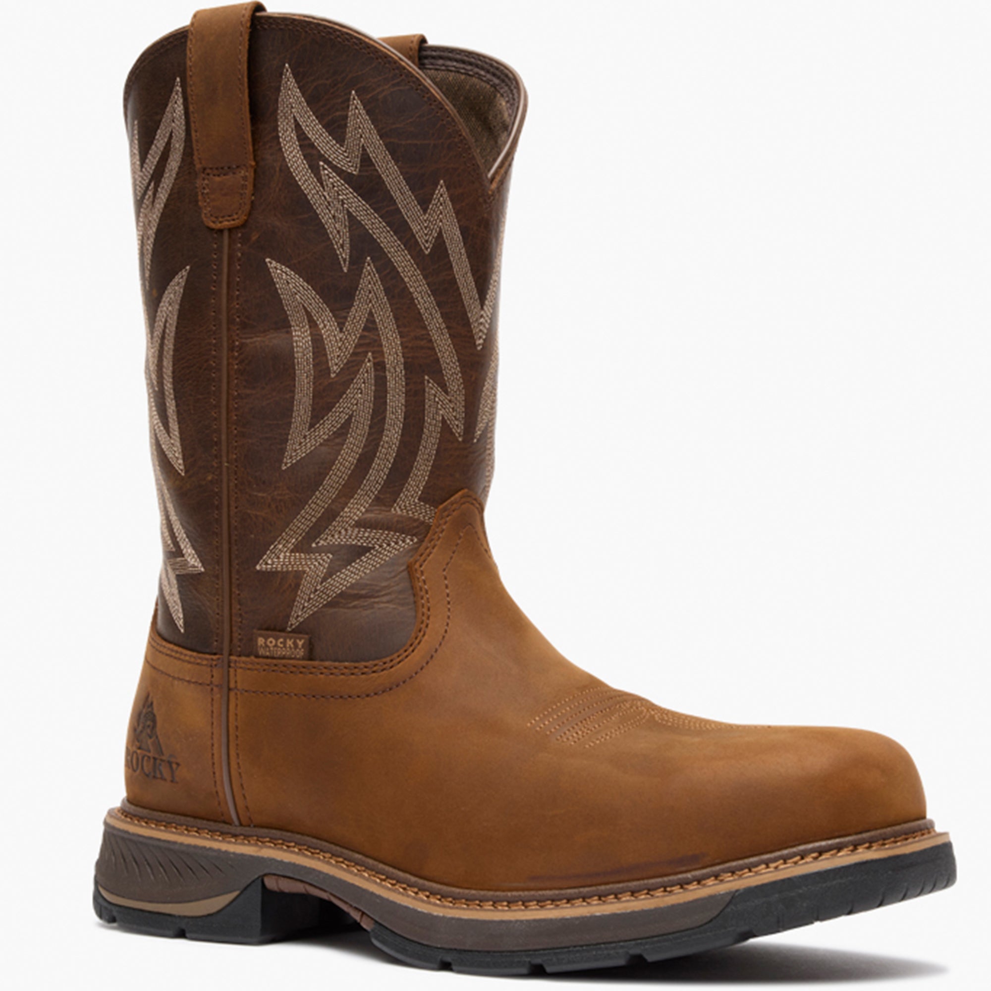 Rocky Ride LTE Carbon Toe Western Boot – Rocky Boots