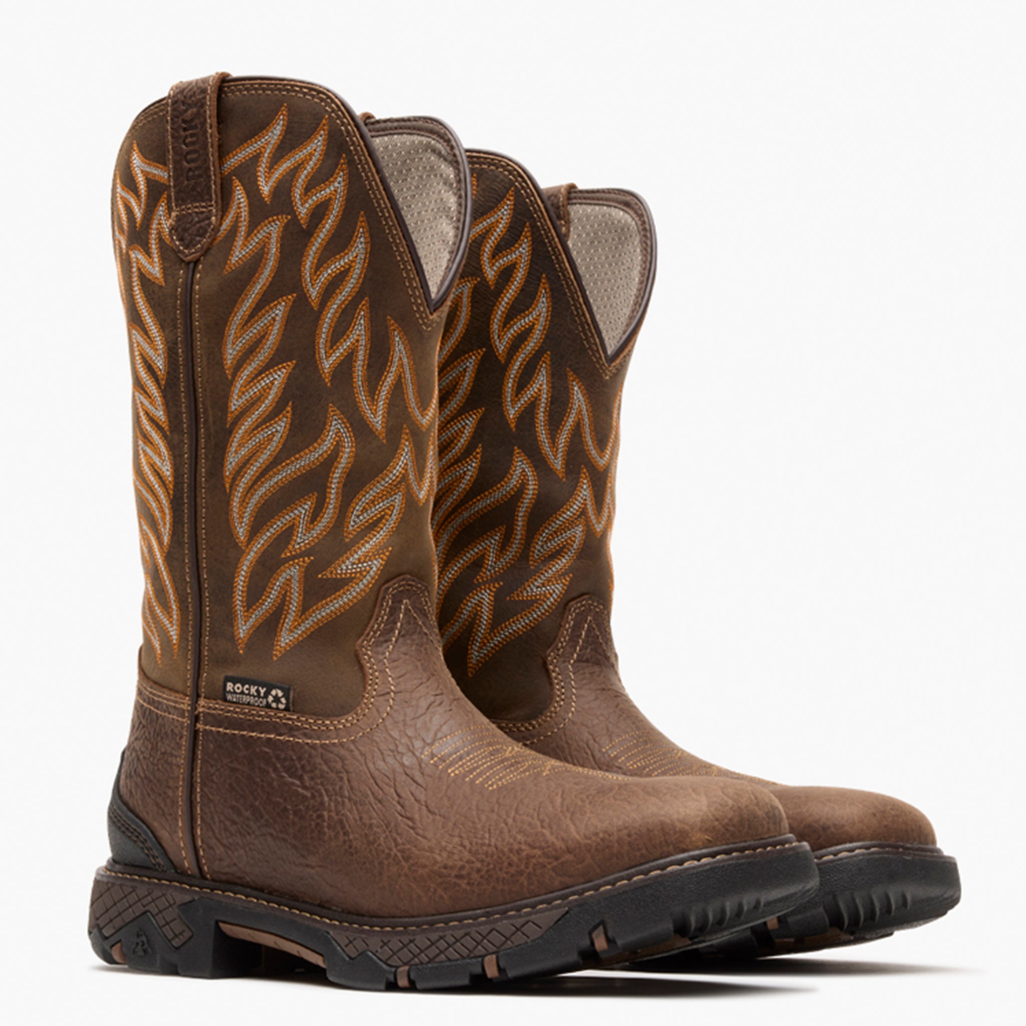 Rocky Ironhawk Waterproof Western Boot