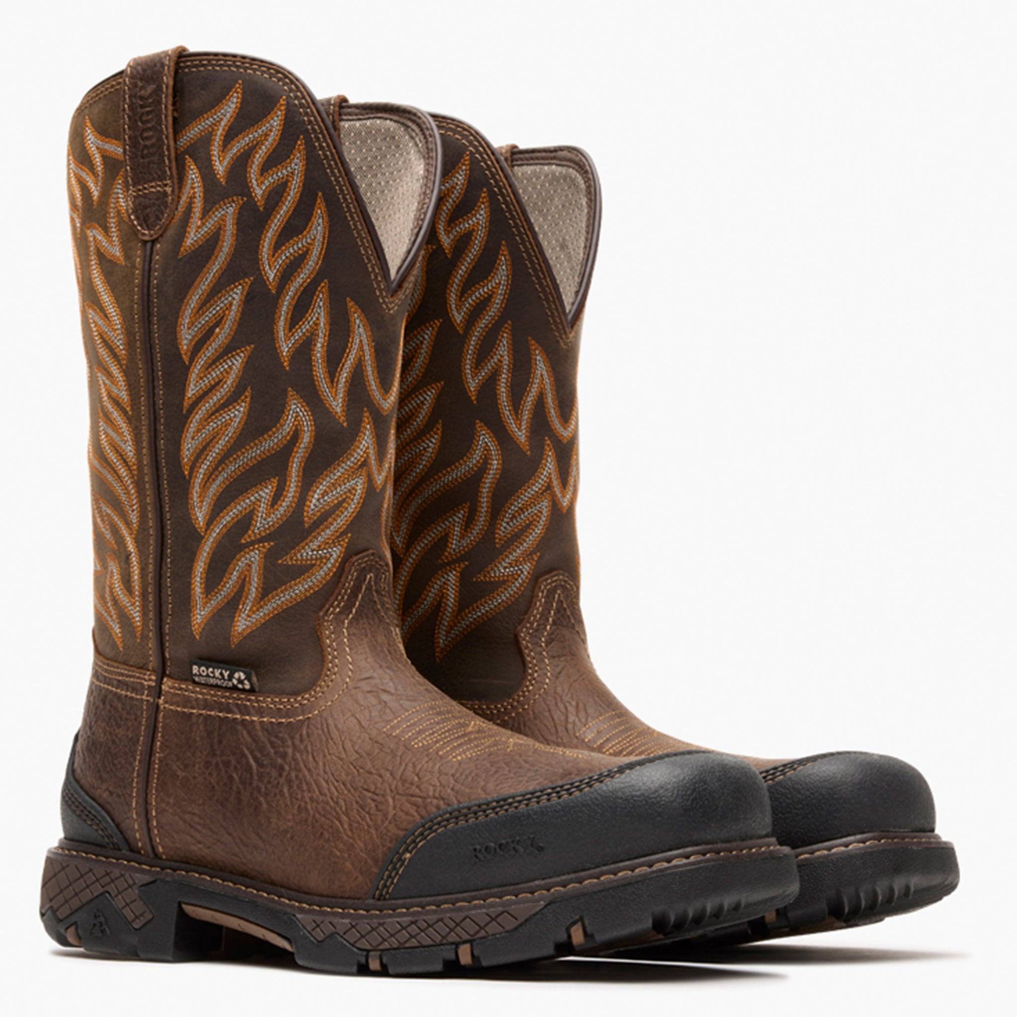 Rocky IronHawk Composite Toe Western Boot