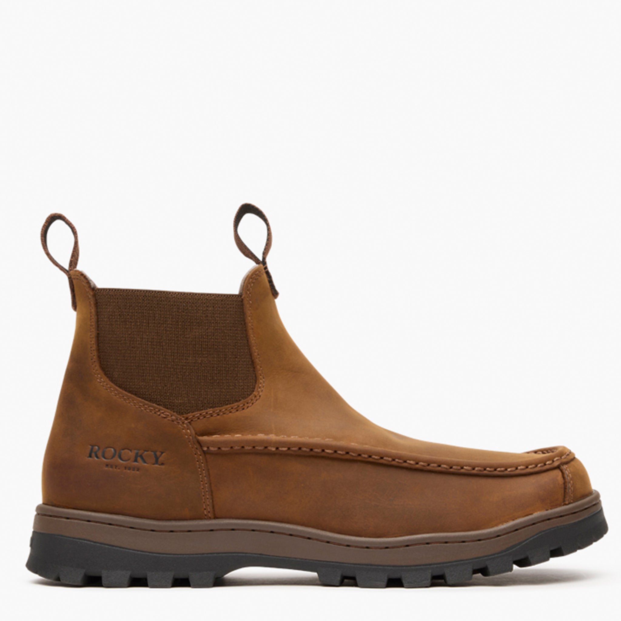 Rocky Outback LTE Mocc Toe Chelsea Outdoor Boot