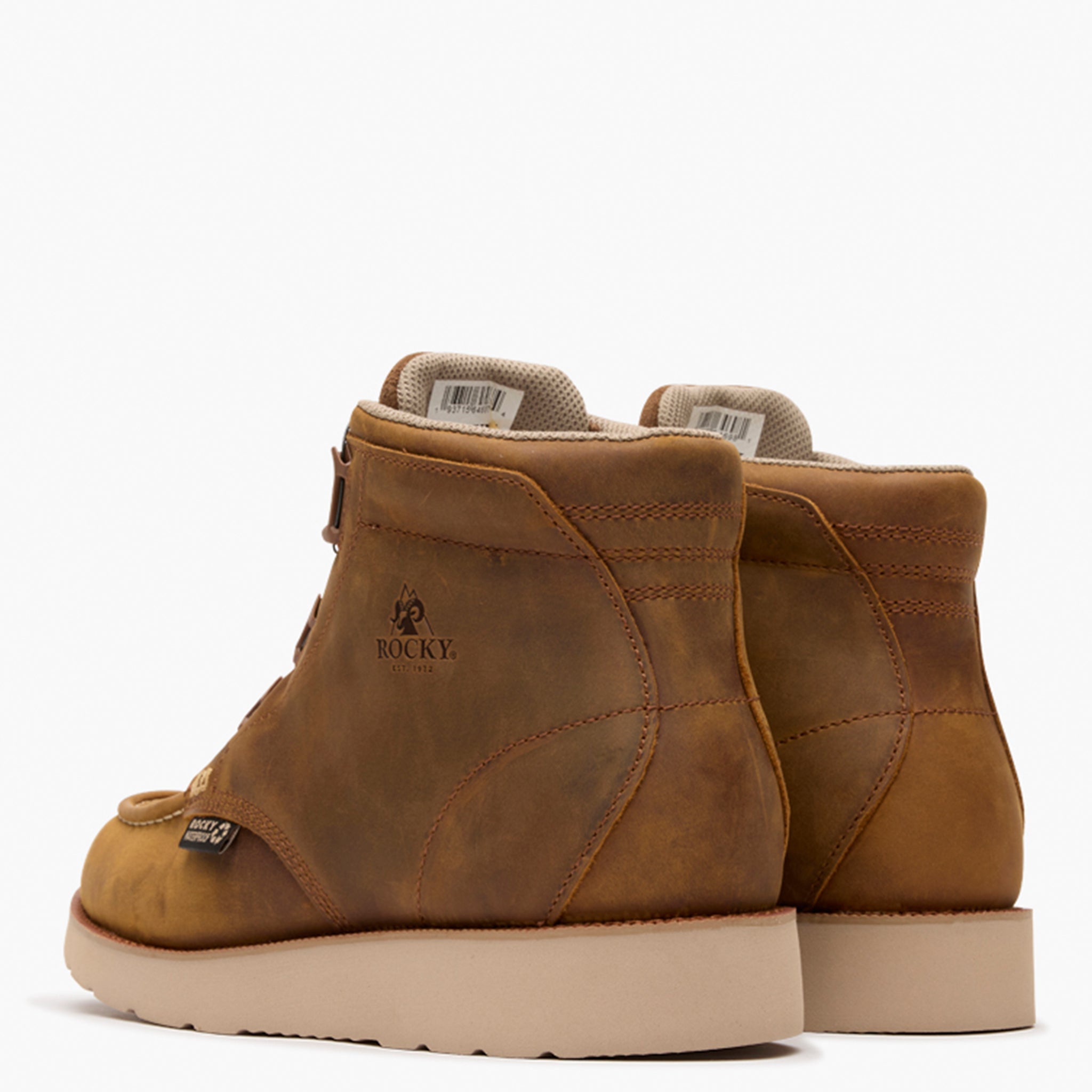 Rocky MonoCrepe Wedge Composite Toe Work Boot