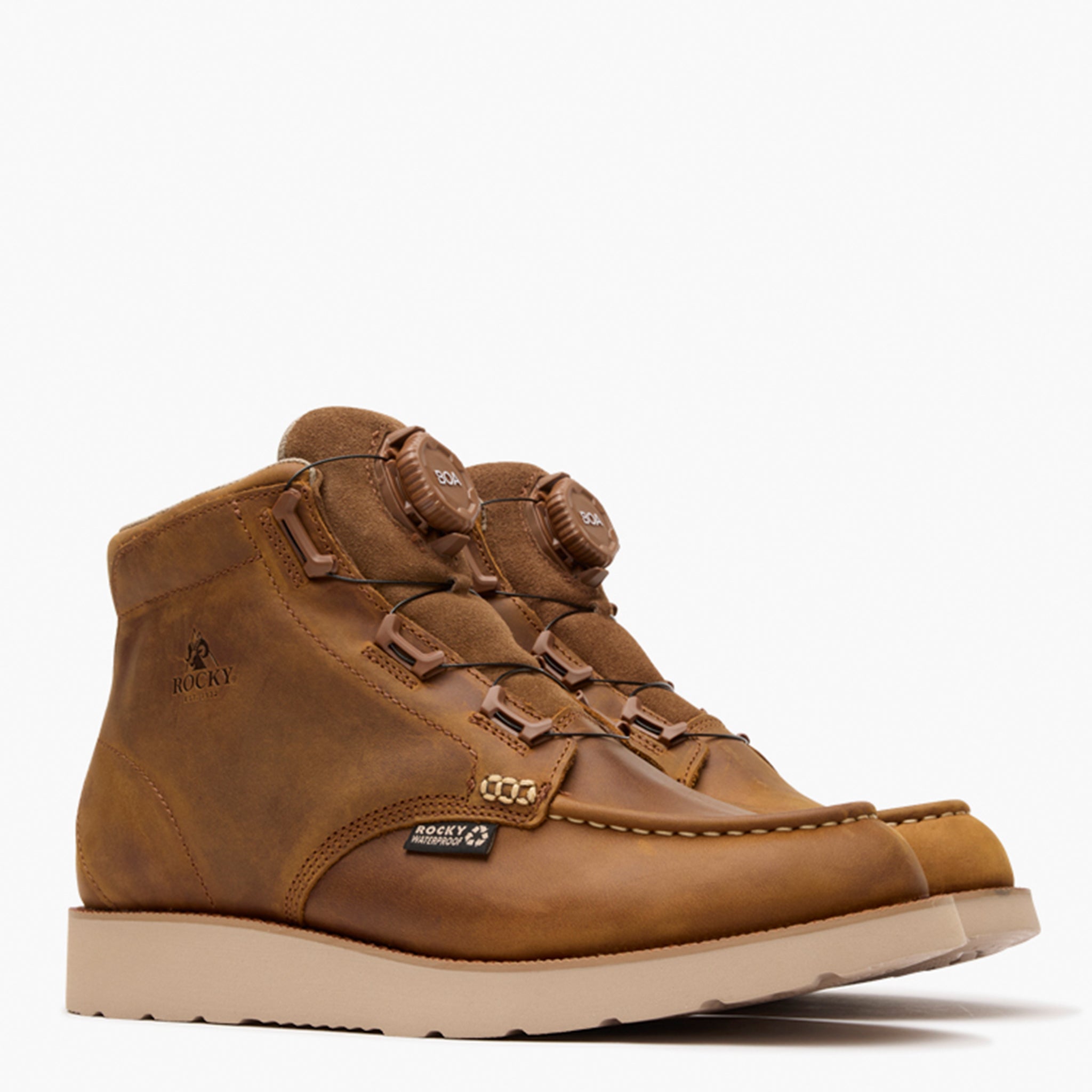 Rocky MonoCrepe Wedge Composite Toe Work Boot