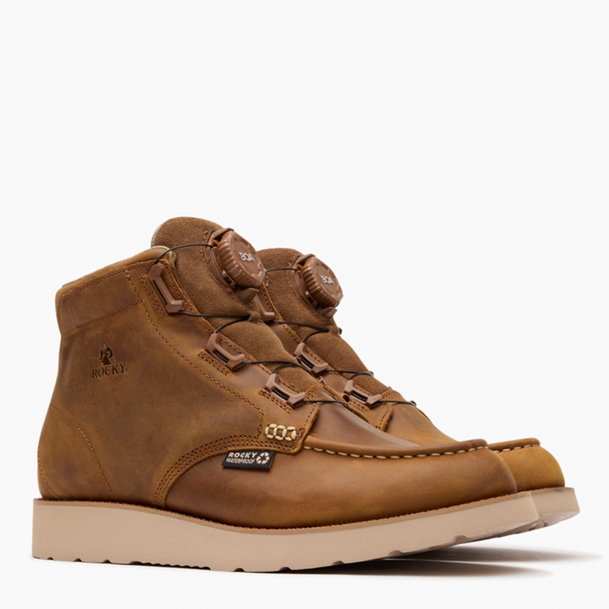 ロージーモンスター　teddy boavest Rocky MonoCrepe Wedge Composite Toe BOA® Work Boot – Rocky Boots