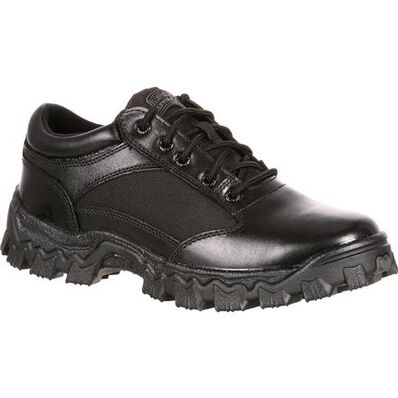 Rocky Alpha Force Men's Black Public Service Oxford Shoe, #FQ0002168