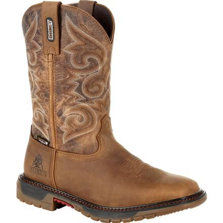 rocky original ride flx western boot