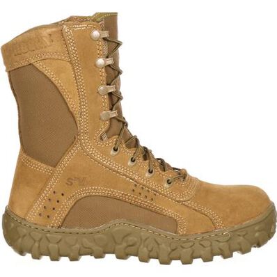 Rocky S2V Steel Toe Military Boot - Work Boot