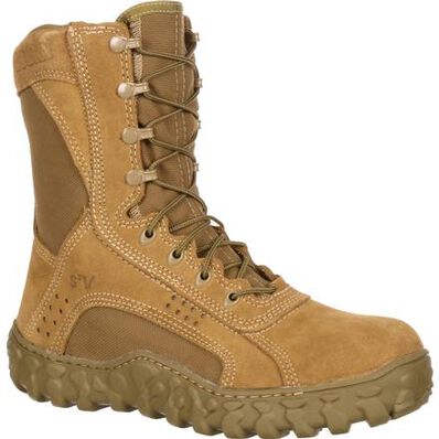 Rocky S2V Military Duty Boot. Coyote Brown. FQ0000104