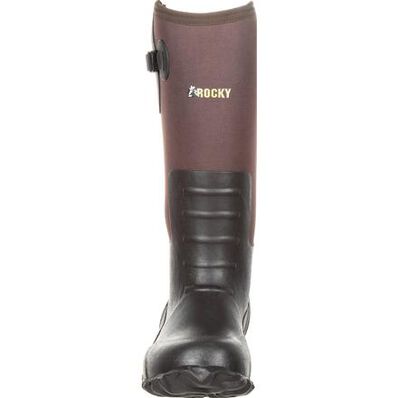 Rocky Core Brown Rubber Waterproof Outdoor Boot, RKS0352