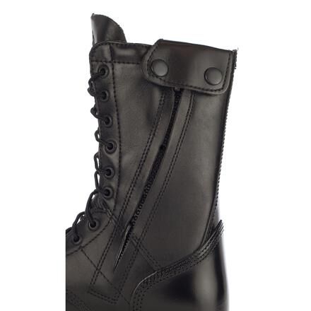 rocky boots with side zipper