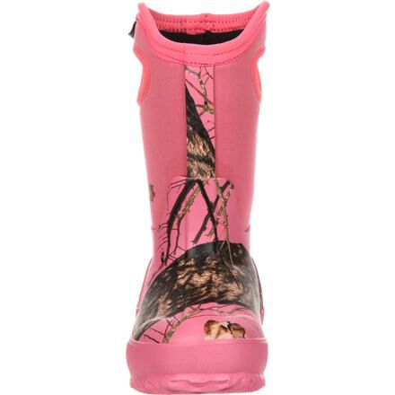 pink camo water boots