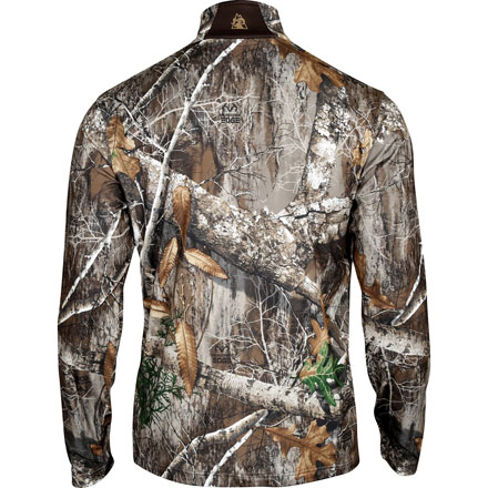 Rocky Camo Men's Fleece 1/4 Zip Shirt - HW00160