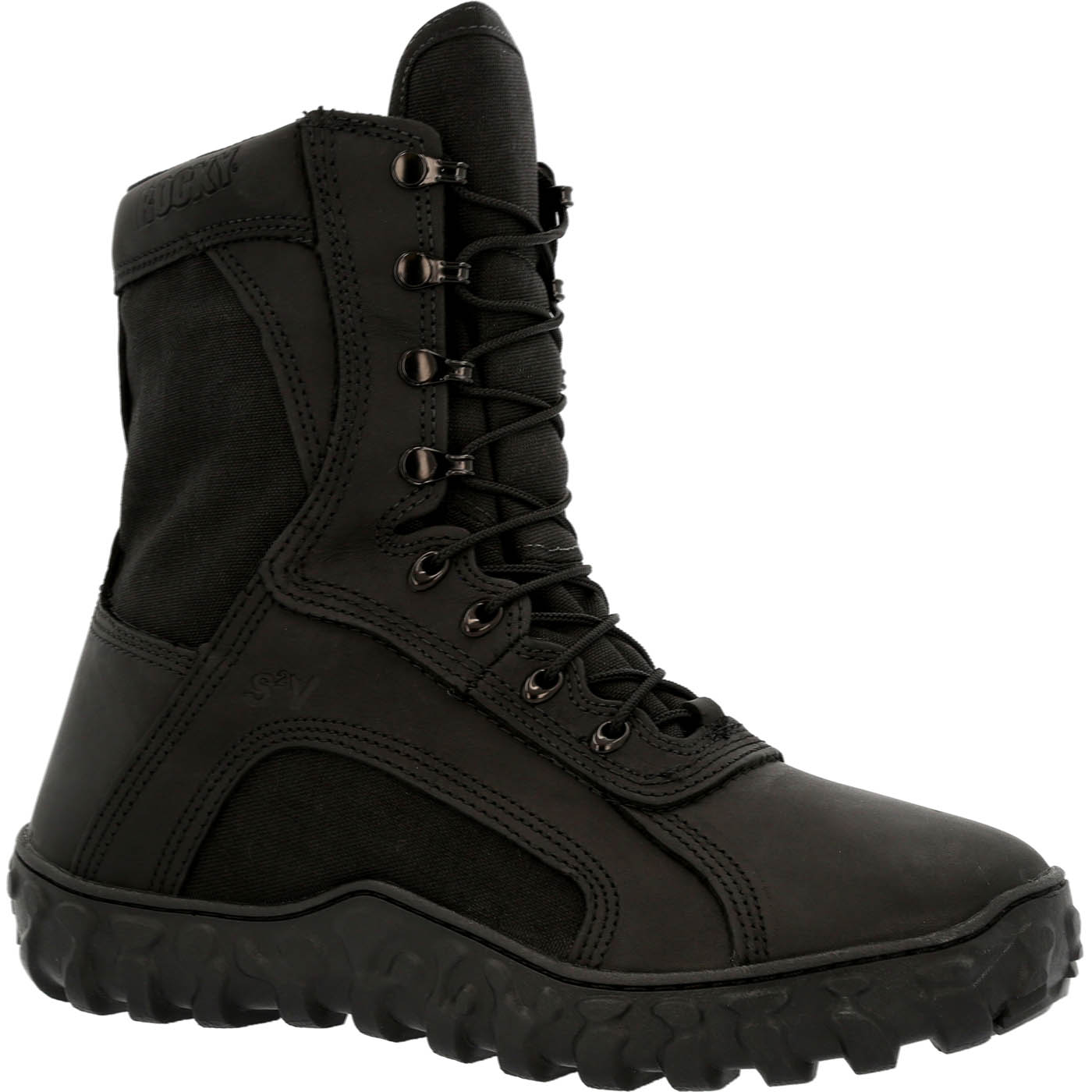 Rocky S2V: Black Waterproof Insulated Military Boot; RKC079