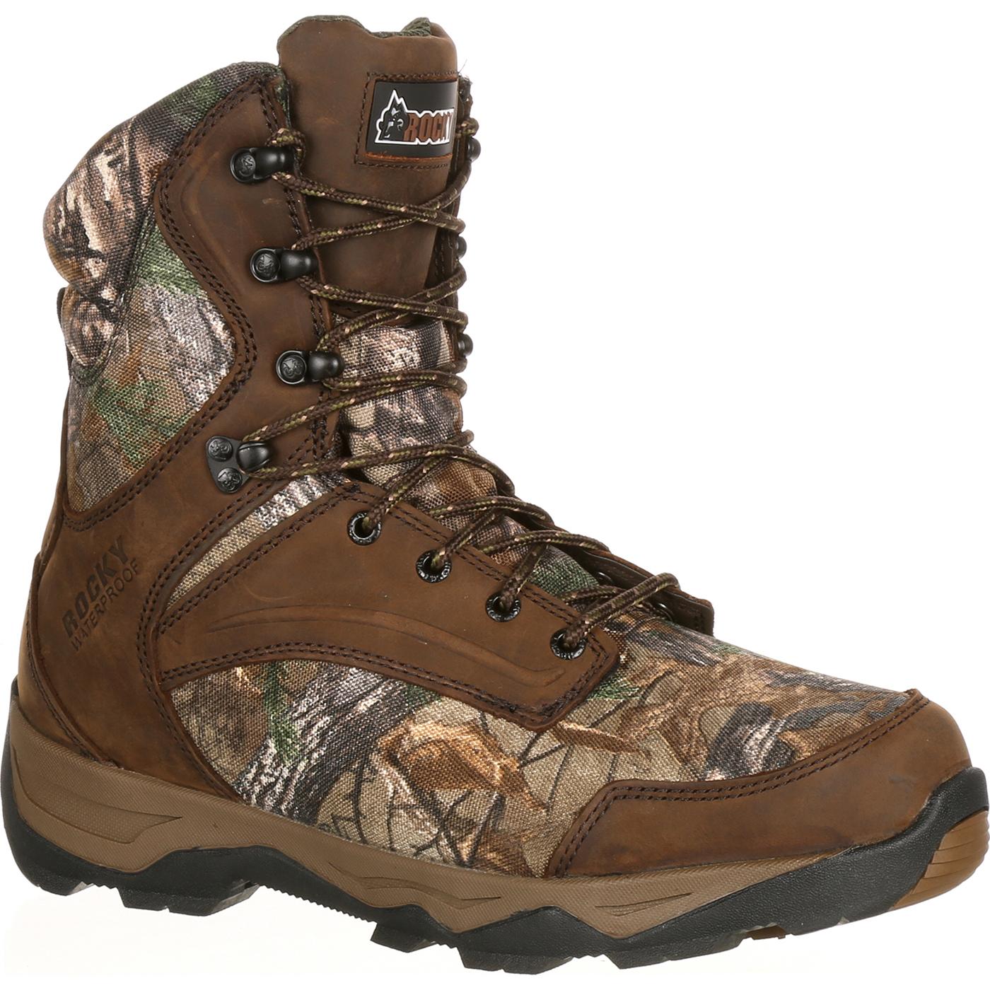 Rocky Retraction Camo Boots | Order Rocky Retraction Waterproof Insulated  Hunting Boots with 800g of Thinsulate Online - Rocky Boots