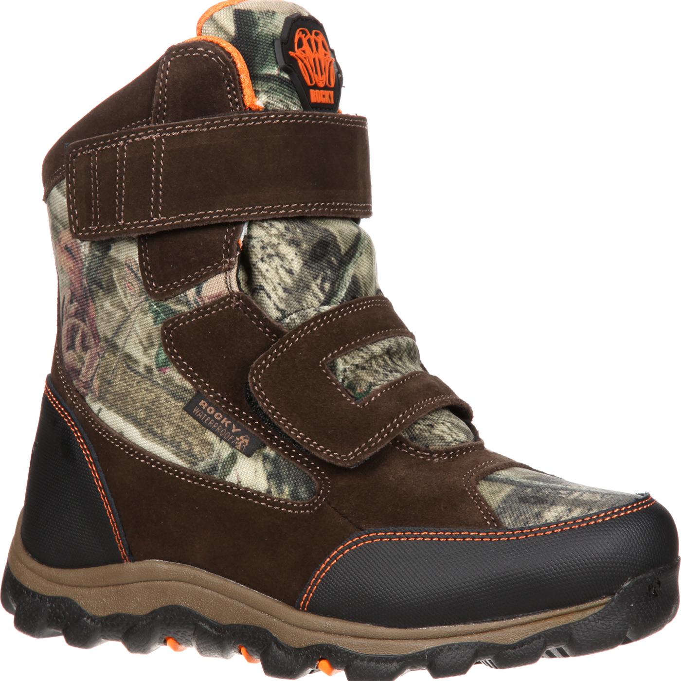 Rocky Kids' R.A.M. Waterproof Insulated Velcro Outdoor Boot